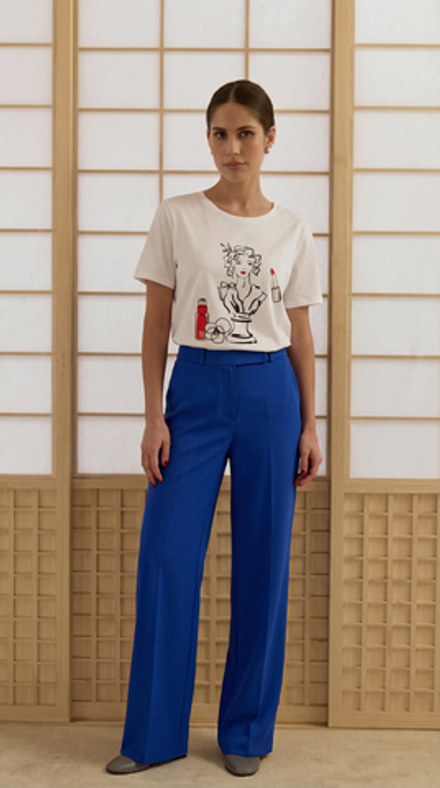 Футболка с принтом