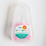 4350267 Ниблер с силиконовой сеточкой, вращающийся поршень, цвет розовый