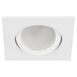 Встраиваемый светильник алюминиевый ЭРА KL87 WH MR16/GU5.3 белый