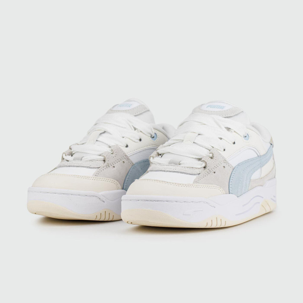 Кроссовки Puma 180 White / Grey / Blue Wmns