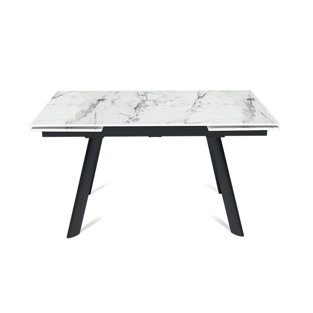 Стол раскладной Stone (140+40+40), керамика глянцевая Ice Jade