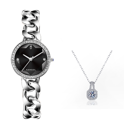 KANGOL Quartz Movement Women"s Watch Black Dial