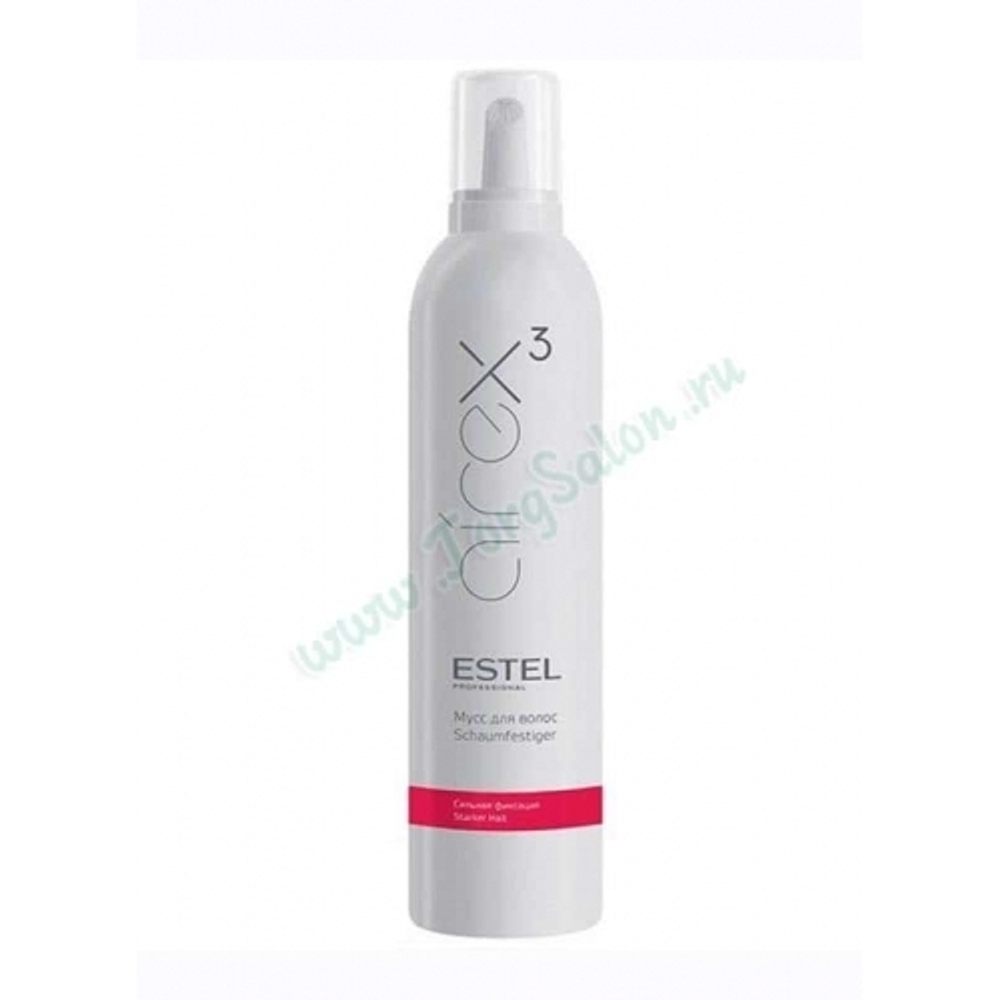 Мусс для волос сильной фиксации «Hair Mousse Airex», Estel, 400 мл.