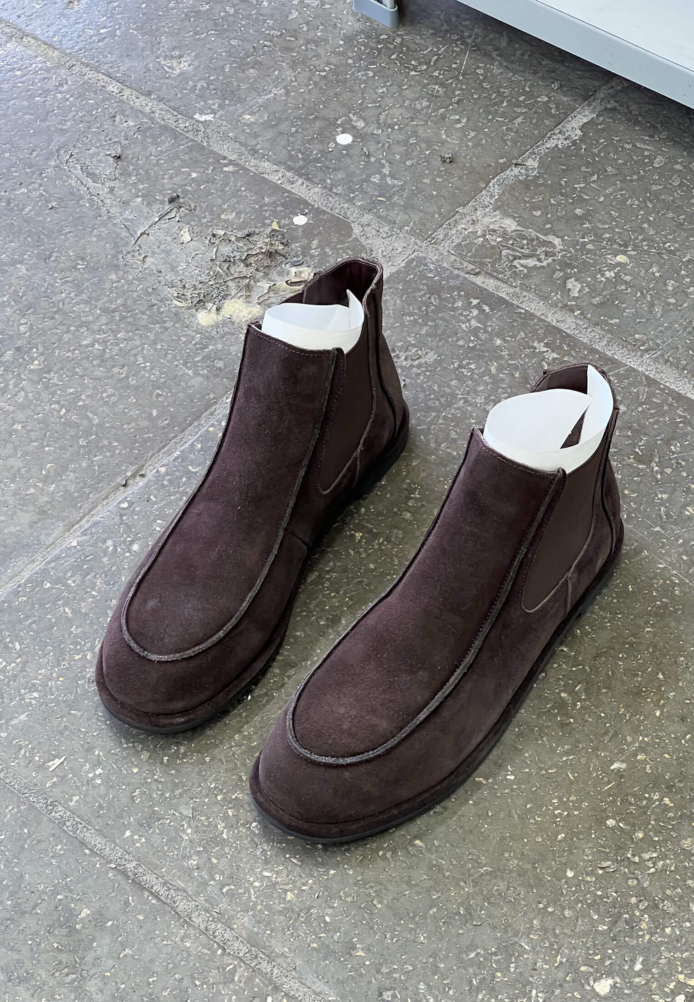 Ботинки // Rita // Chocolate // Suede