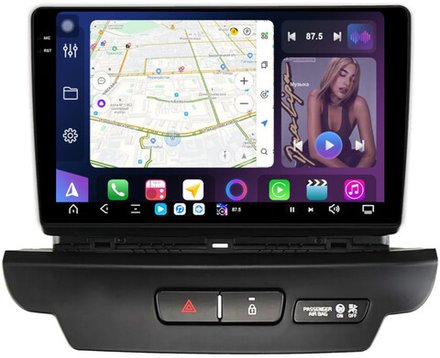 Магнитола для KIA Ceed 3 2018-2020 - FarCar GX1173M монитор 9.5" 2K QLED на Android 14, TS20, 6+128Гб, CarPlay, 4G SIM-слот