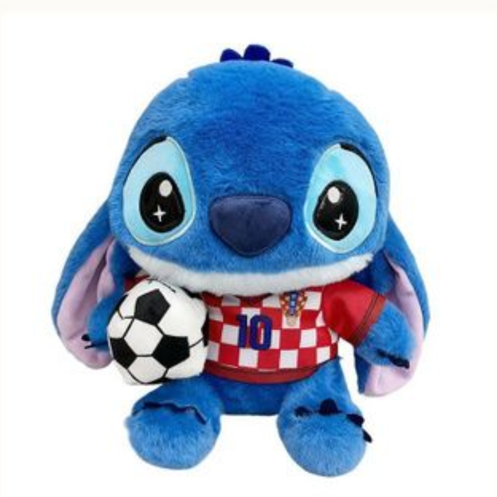 Игрушка мягкая Стич-футболист Balbobek