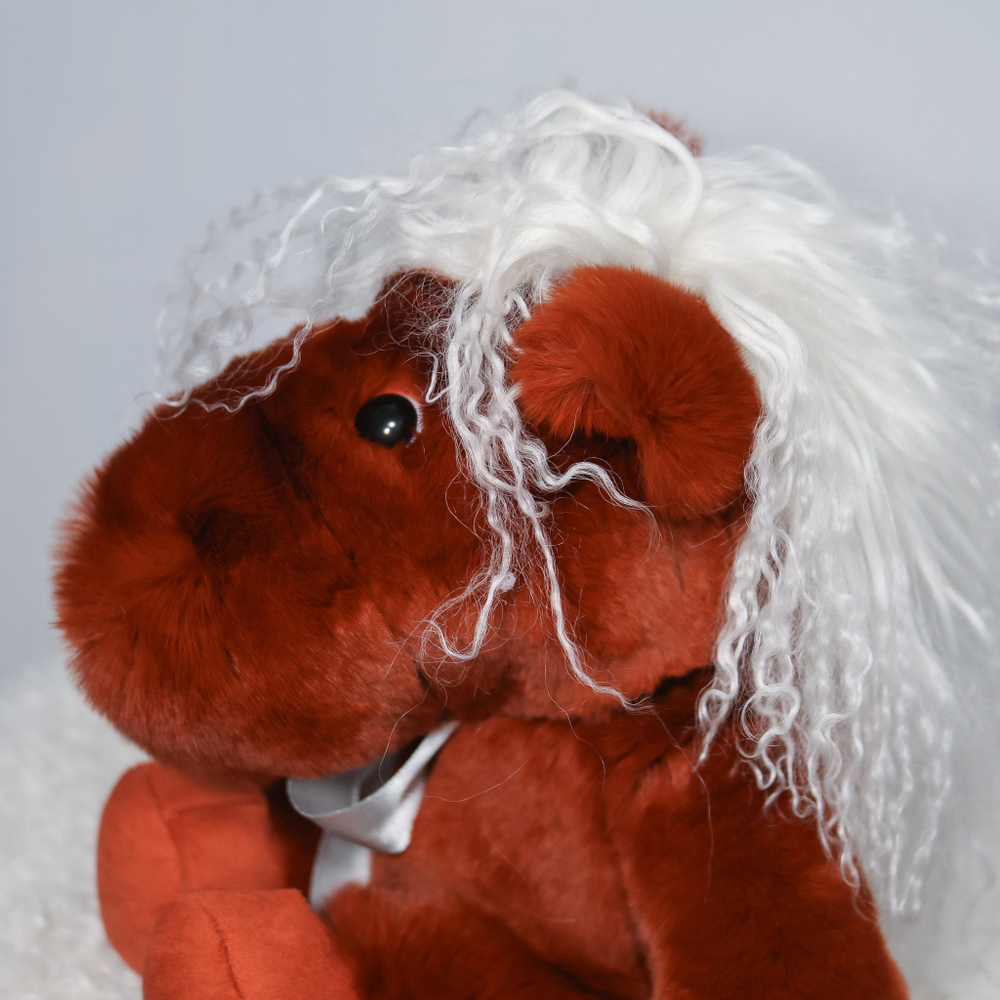 Лошадка Кудряшка Сью (рыжая)