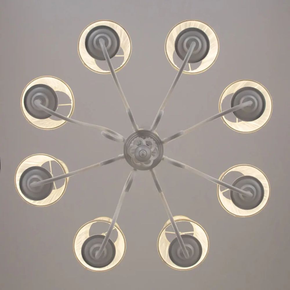 Citilux Ровена CL427180 Люстра с абажурами Белая