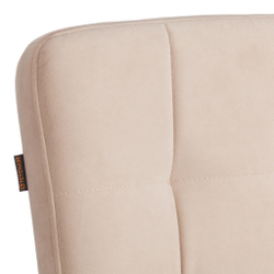 Барный стул  Medeo/Медео велюр, бежевый, 7, 45х56х113 см