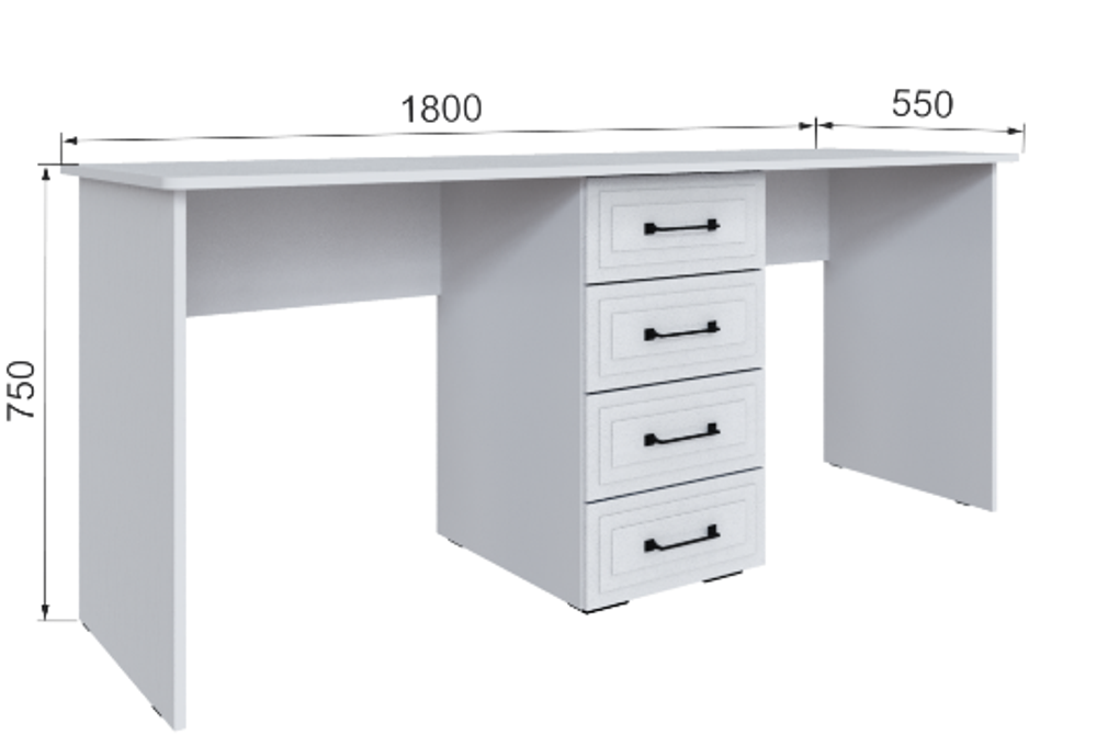 Стол письменный Бруклин 180СП