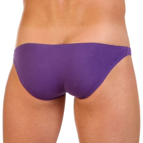 Мужские трусы брифы фиолетовые Romeo Rossi RR2001-5