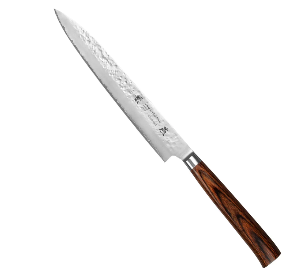 Tamahagane - Нож для сашими Tsubame Brown 21см / артикул   SNH-1132  / GTIN 5900000000893