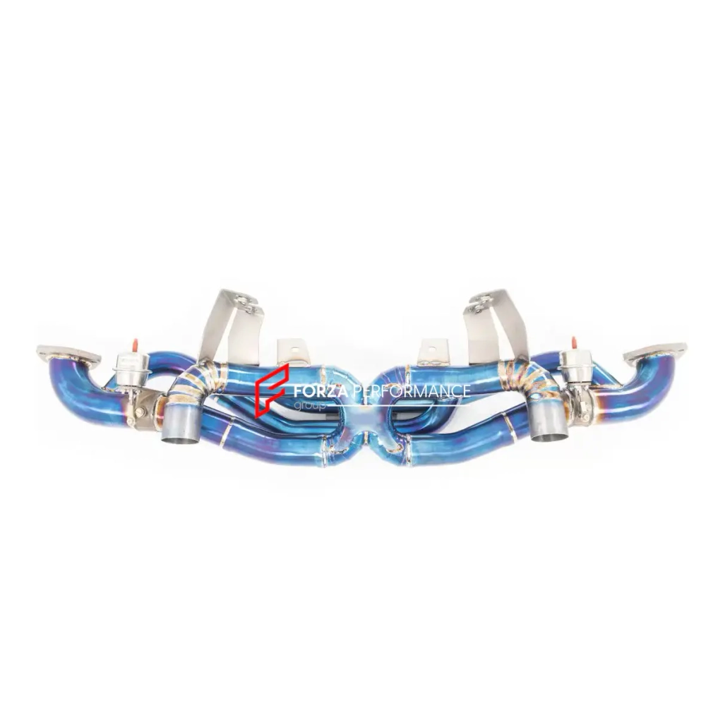 Спортивная выхлопная система с заслонками для Porsche 718 GT4 RS 2022+ Порш