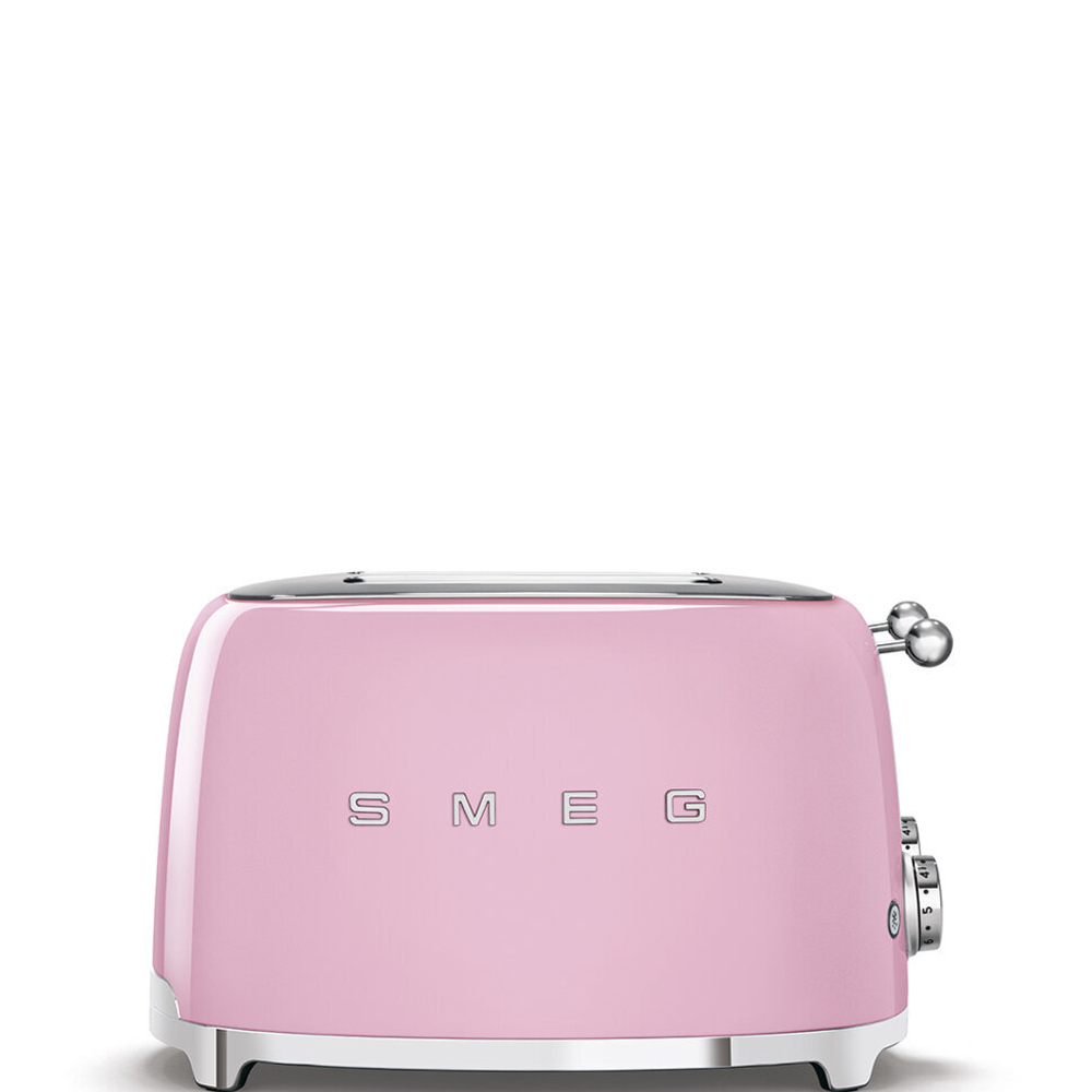 Тостер на 4 ломтика Smeg TSF03PKEU