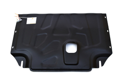 Защита картера и КПП (малая) (сталь 2 мм) для Ford Transit 2014- (V - 2.2 FWD), Ford Tourneo Custom 2012- (V - 2.2TD FWD) Alfeco.ALF0740st