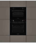 Духовой шкаф электрический с функцией СВЧ Kuppersberg KMW 612 Black