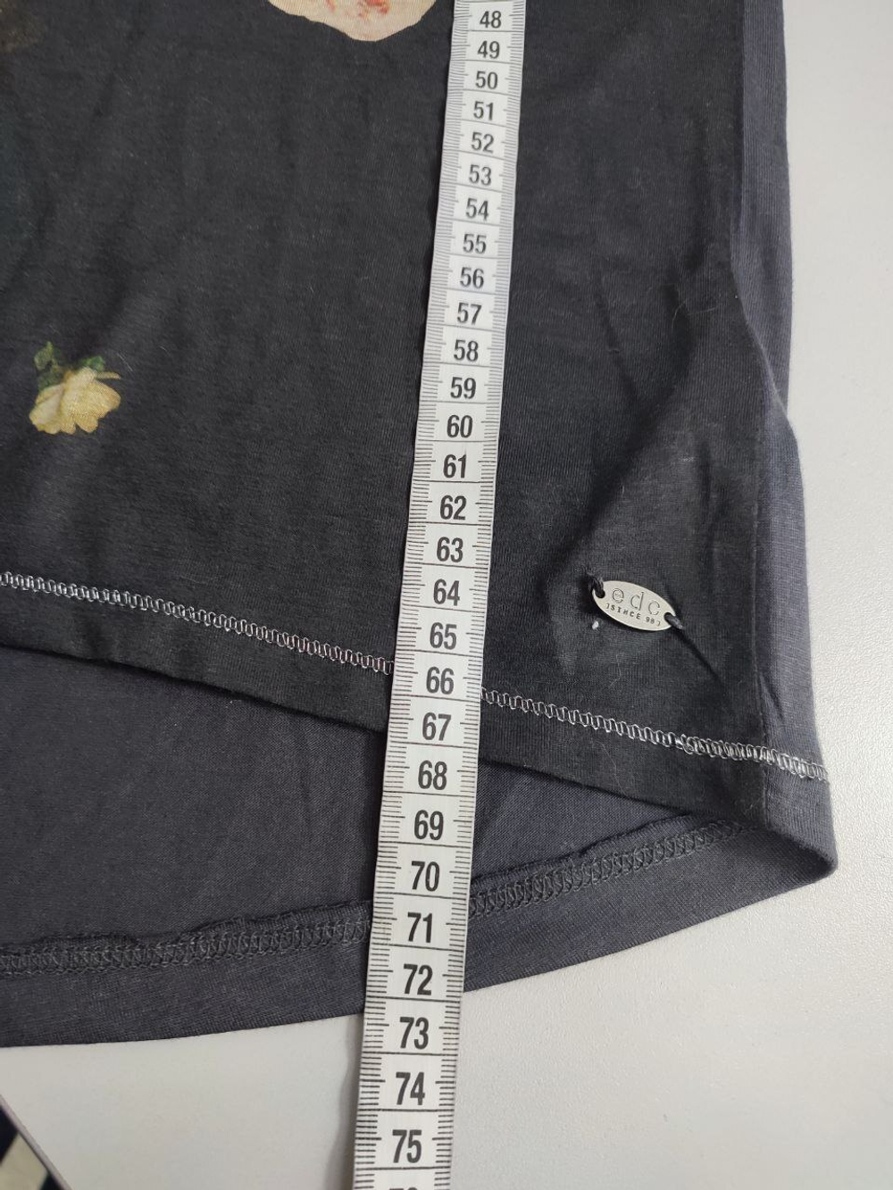 Джемпер Edc с принтом 50 размер