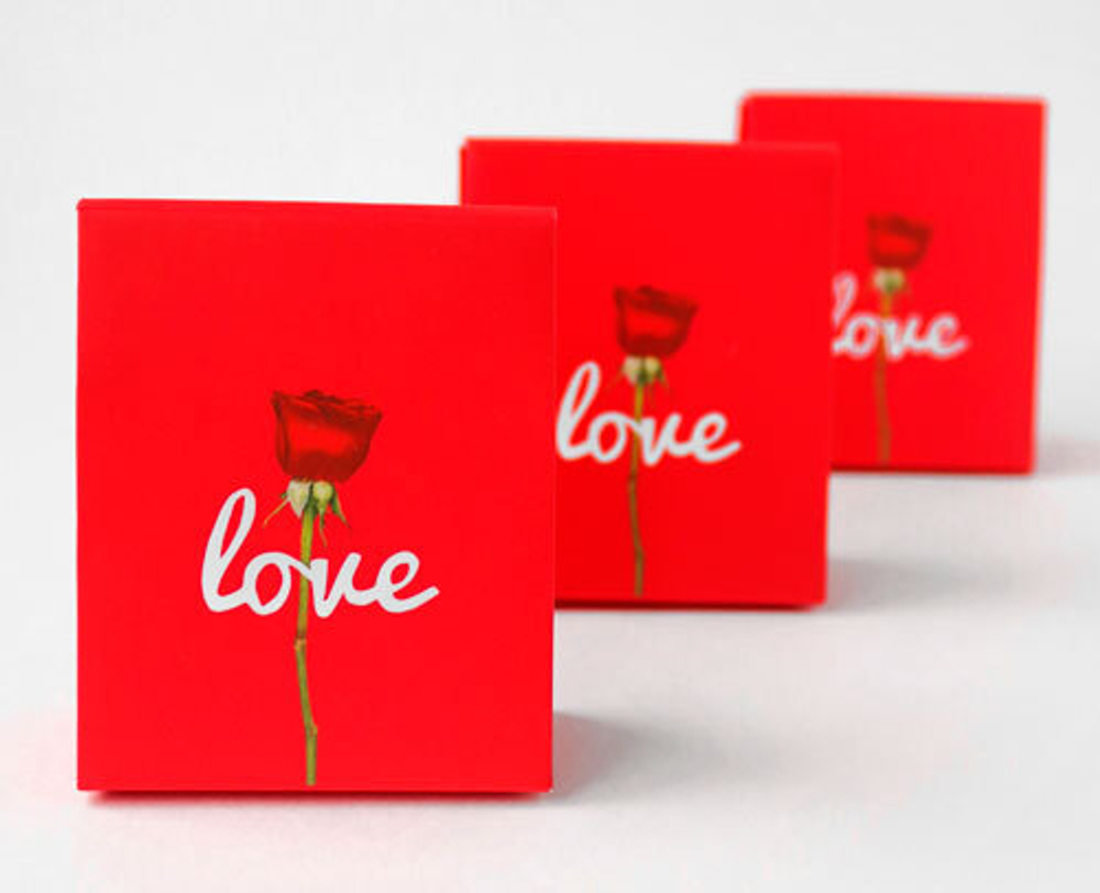 Пакетик объёмный «Розочка» для небольших футляров.