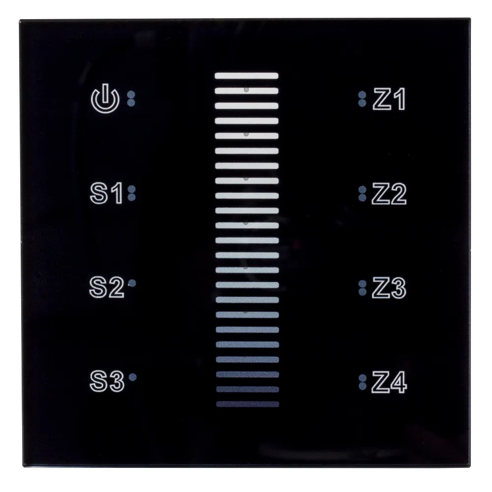 INTELLIGENT ARLIGHT Сенсорная панель DALI-901-11-ADDR-3SC-DIM-DT6-IN Black (BUS) (IARL, IP20 Пластик, 3 года) 037189