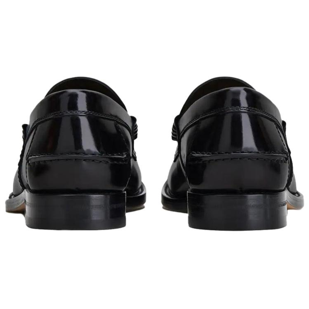 TOD"S Chain Detailed Logo Engraved Loafers