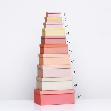 Подарочная коробка «Кремовый», 23,5 х 15,5 х 10 см