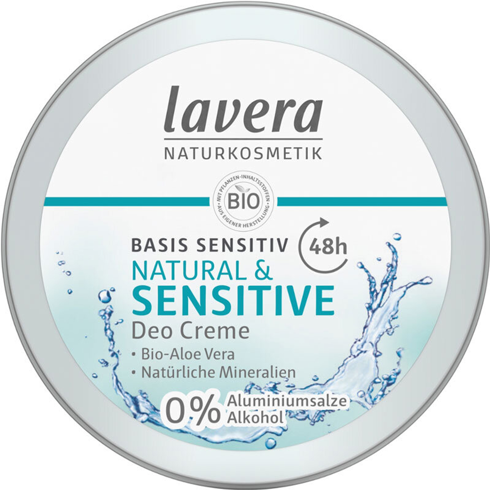 Крем-дезодорант Lavera Basis Sensitiv Natural & Sensitive, 50 мл