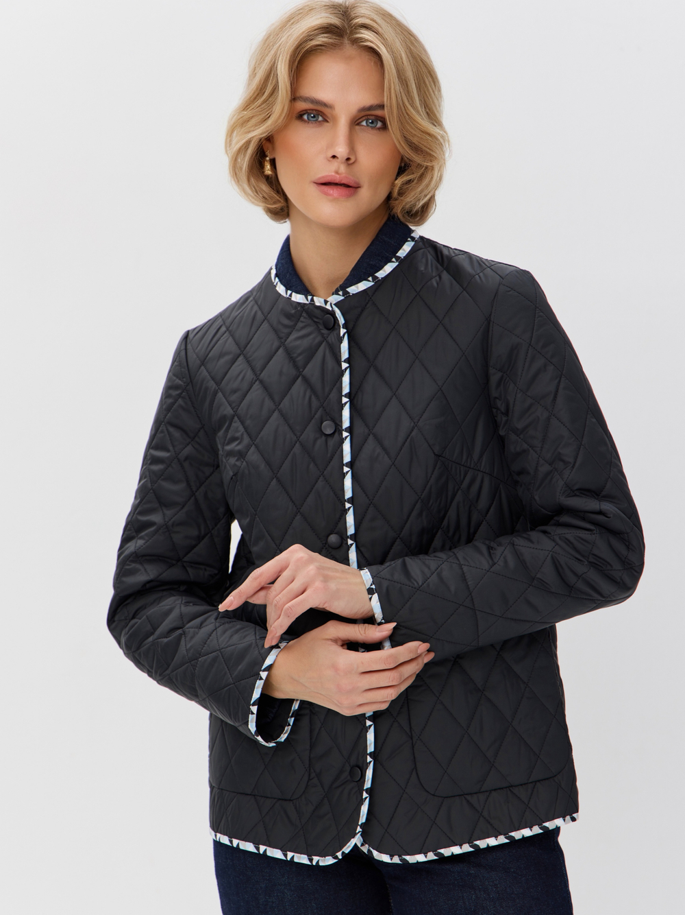 Куртка-жакет стеганая шанель на кнопках