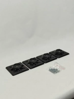 Набор креплений для ножек мебели, фланцы, площадка