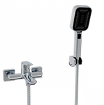 073532 Смеситель од. для ванны кор. (ХРОМ) ViEiR (10/1шт)