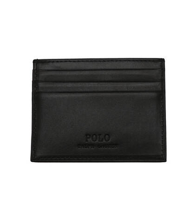 Кожаные кардхолдеры POLO RALPH LAUREN - черный(405898357)