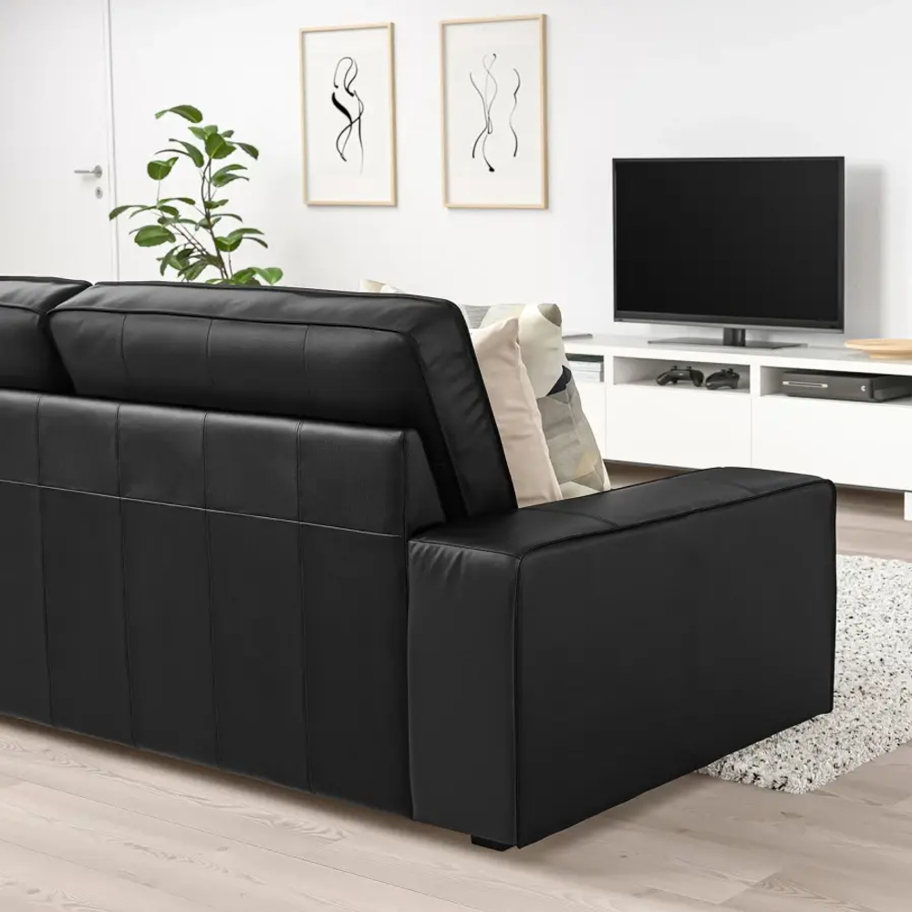 Диван 3-местный - IKEA KIVIK/КИВИК ИКЕА, черный