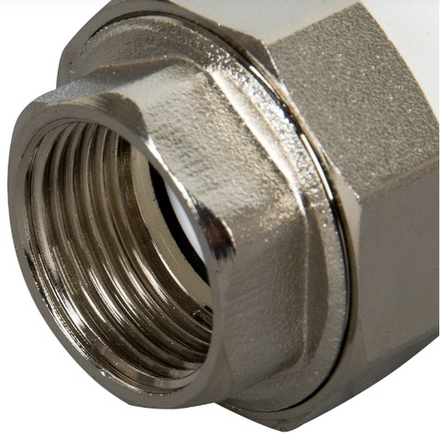 Муфта комбинированная разъемная (Американка) внутренняя резьба PN25 d25х3/4" раструбная