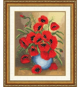 "Букет на счастье"- ЛЦ-049 вышивка