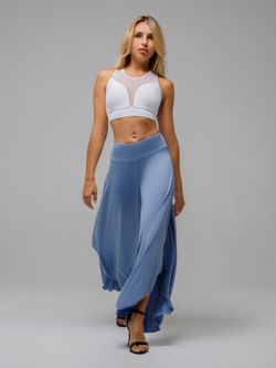 Palazzo Dance Trousers Tulip,Blue