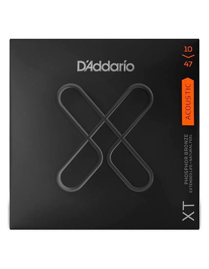 Струны для акустической гитары 10-47 D'ADDARIO XTAPB1047