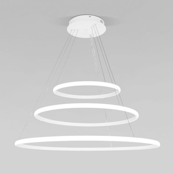 Подвесной светодиодный светильник Eurosvet Collars 90264/3 белый