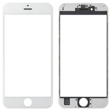 Front Screen Glass + Frame + OCA + Anti Dust Mesh Orig 1:1 For Apple iPhone 6S MOQ:20 White