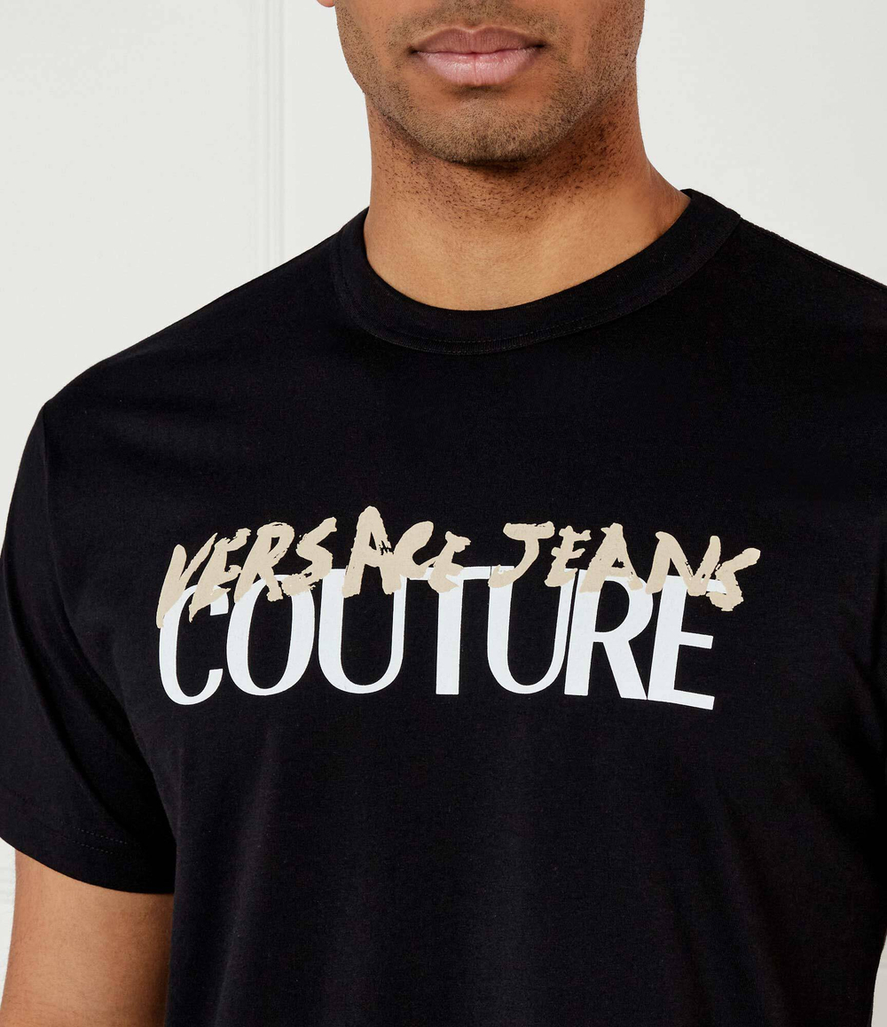 Футболка Versace Jeans Couture - черный(78GAHE06CJ00E)