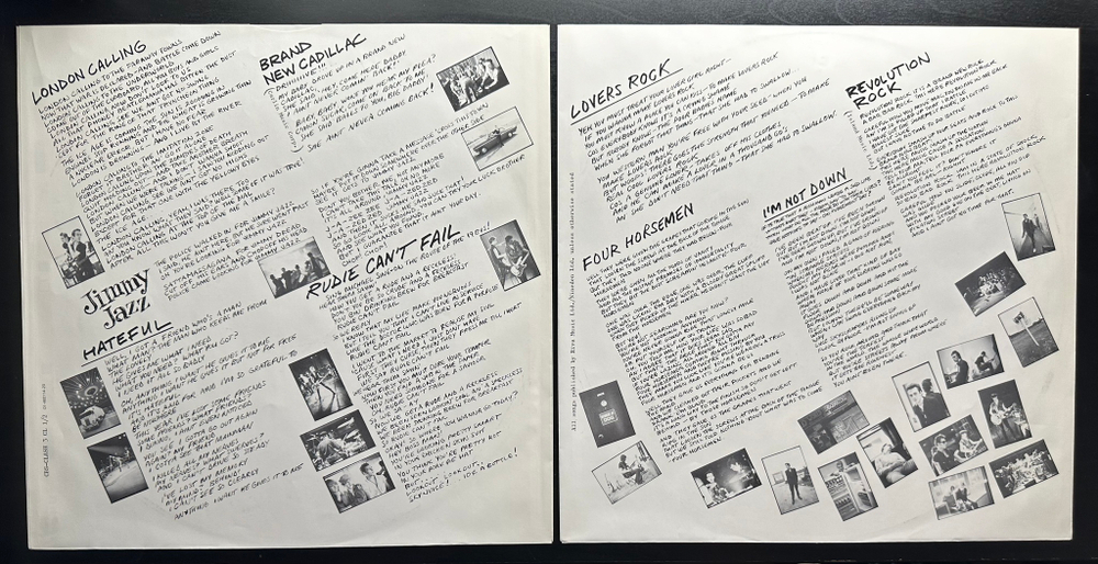 The Clash ‎– London Calling 2LP (Голландия 1987г.)