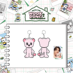 Брелок PINK WOOKDONG + фото-карта