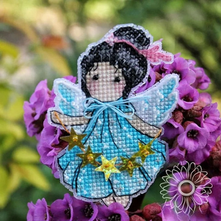 "Цветочная фея-C"-GUA187C(14) вышивка