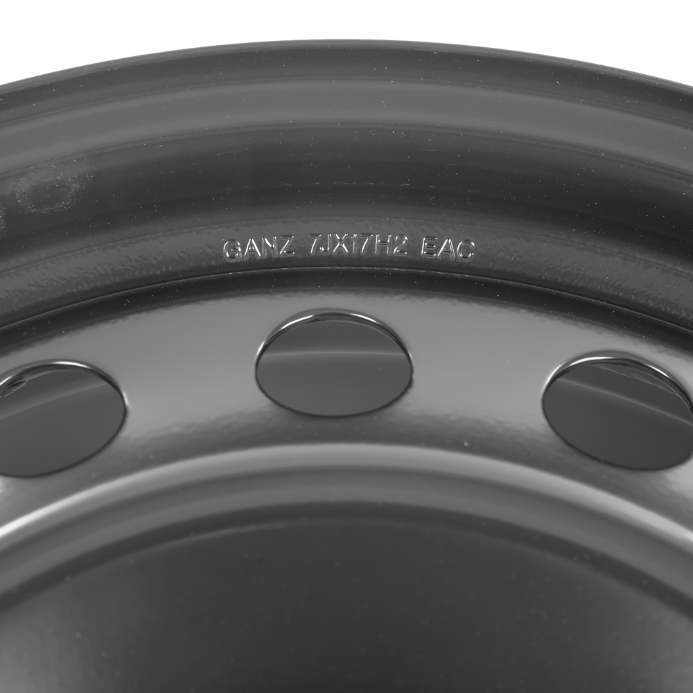 Диск штампованный R17 7J 5x108/63.3 ET50 GANZ Black GRN17014