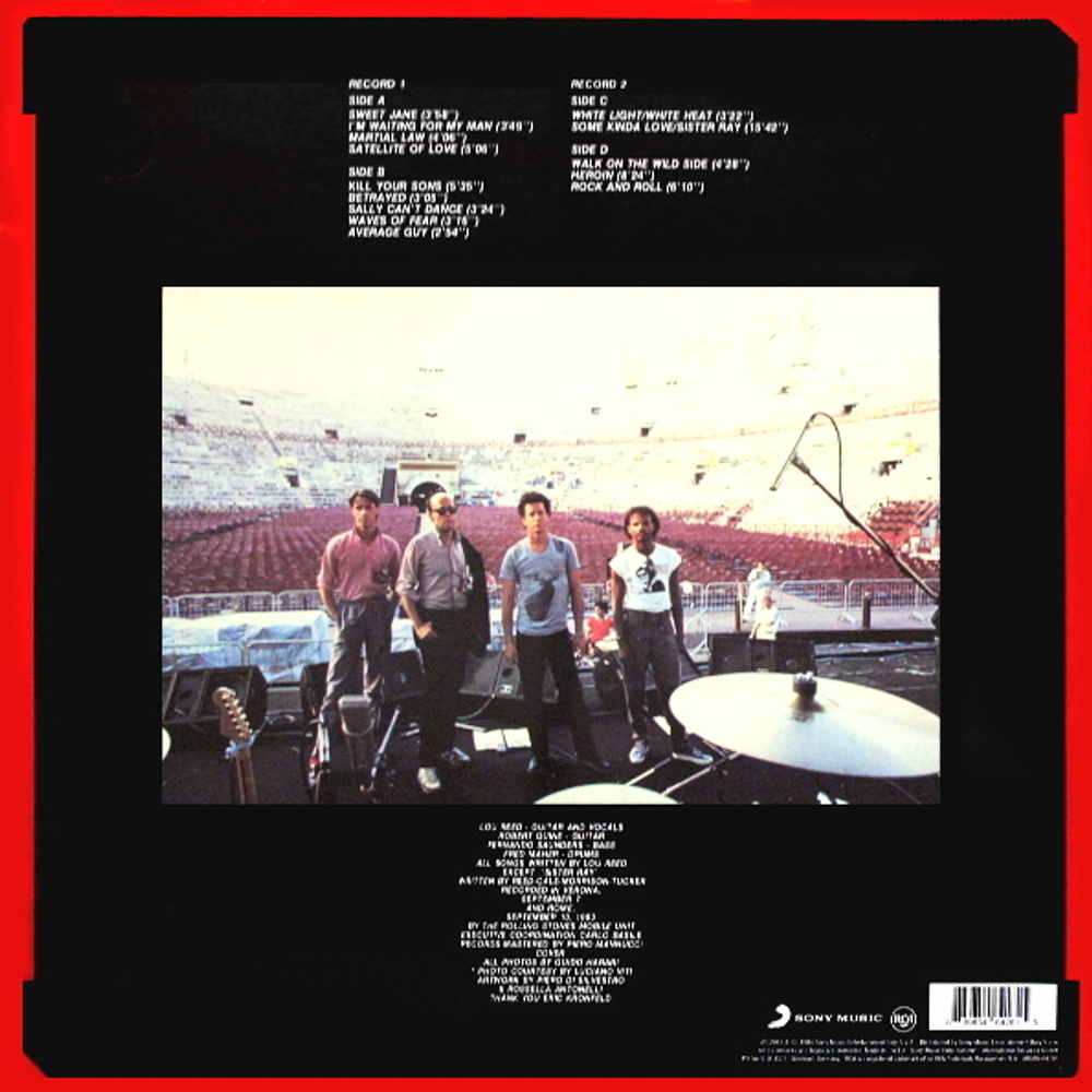 Lou Reed / Live In Italy (2LP)