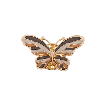 Брошь Shadore Бабочка XZ0717.15 BR/G