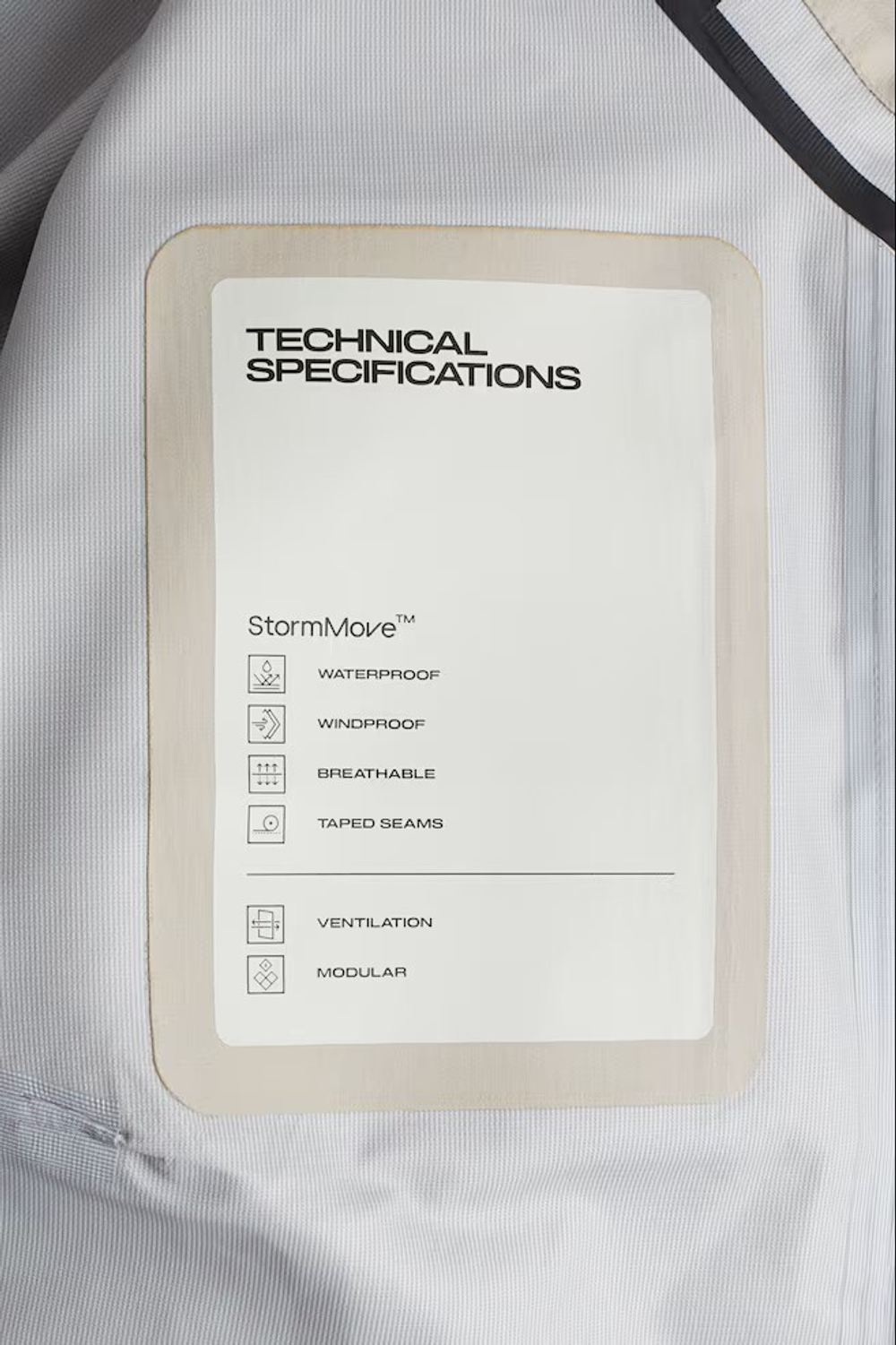 H&M Куртка StormMove™, светло-бежевый