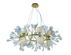 5747A/12 SPRAY PAINT BRASS+WHITE (1) Люстра NW