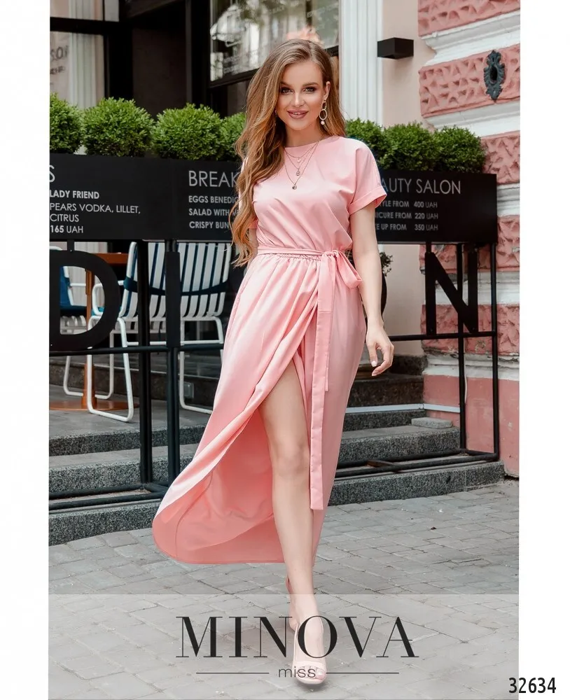 Платье 8609-пудра Minova