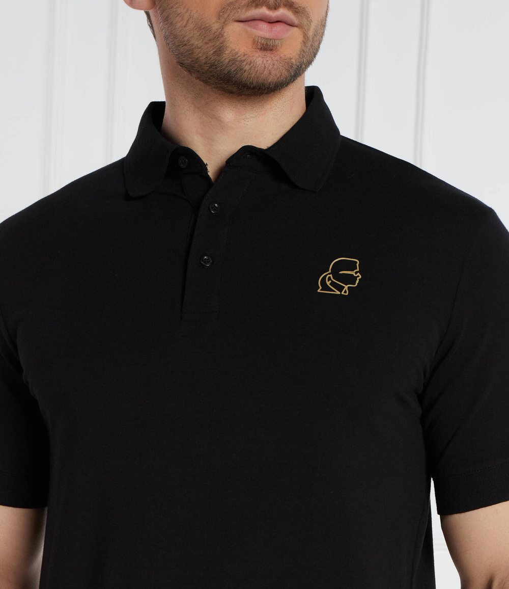 Поло Karl Lagerfeld - черный(745019 542221)