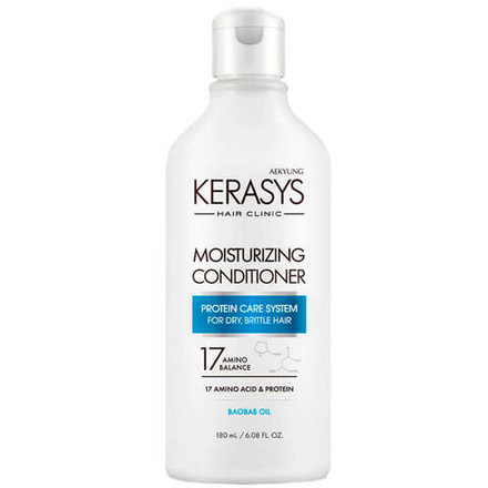 Кондиционер увлажняющий для сухих и ломких волос Kerasys Hair Clinic Moisturizing Conditioner, 180 мл
