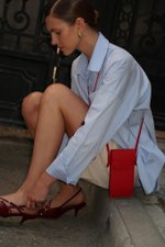 ROW (мини-сумка для телефона) красная